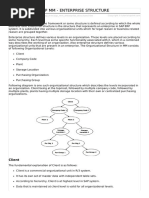 Sap MM Enterprise Structure