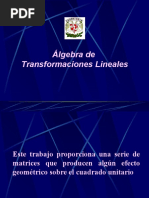 Transformaciones Lineales