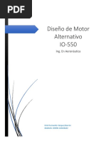 Proceso de Diseño de Un Motor Alternativo