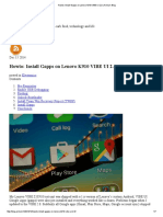 Howto - Install Gapps On Lenovo K910 VIBE UI 2 PDF