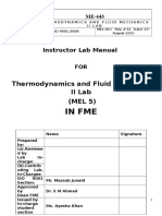 Fluid Mechanics Lab Instructor Manual Final