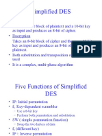 Simplified DES