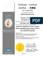 FLO 11-01-002 C001 Valdisk 61508 Certificate Oct 2014