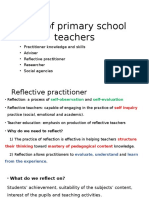 Role of Primary School Teachers