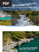 Save The Blue Heart of Europe - Balkan Rivers