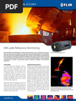 Application Story: Mill Ladle Refractory Monitoring