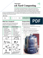 Back Yard Composting: What Can I Compost? Compost Bins