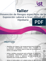 Taller Prev de Riesgos Específicos de La Exposición Laboral A Gran Altitud e Hipobaria