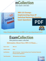 Pass 300-115 Exam With The Help of Examcollection Dumps