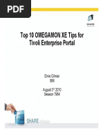 Top 10 Tep Tips