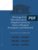 (Gaertner, J. F. (Ed.) ) Writing Exile The Discour