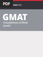 GMAT 6 Ed Og 2016 Fom Drill Booklet 1