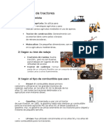 Clasificación de Tractores