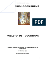 Folleto de Doctrina