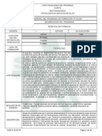 Programa - Tecnólogo Regencia Farmacia