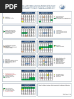 2016-17 Elementary Student Calendar