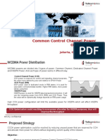 Common Control Channel Power Optimization - Huawei Network (Semarang)