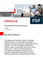 Oracle - Demand Management - Sense and Shape Demand For Revenue Growth (VCP - Demand-Management - Positioning - 12.1.3.3)