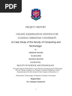 Online Exam Report