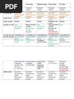 3a Schedule