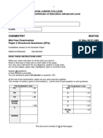 2015 MYE H2 Chemistry P2 Question Paper