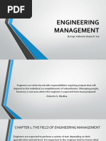 Engineering Management Intro