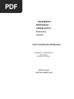 Andrew S. Tanenbaum - Sistemas Operativos Modernos 2º Edición Solucionario