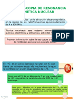 Espectroscopia de Resonancia Magnetica Nuclear