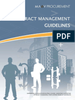 Contract Management Guidelines