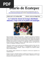 Diario de Ecatepec Noticias Del 1 Al 31 de Mayo