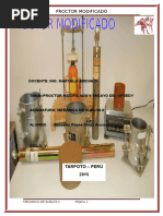 PROCTOR MODIFICADO Y ENSAYO DEL SPEEDY, Densidad de Campo y CBR Trabajo Terminado COMPLETO FINAL