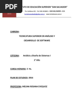 Proyecto de Catedra Analisis y Diseño de Sistemas I