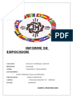 Informe de Expocision de Lenguaje