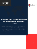 Global Pharmacy Automation Systems Market Assessment & Forecast, 2015-2019