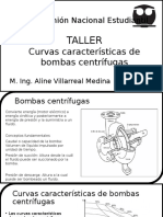 TALLER Curvas Caracteristicas de Bombas Centrífugas