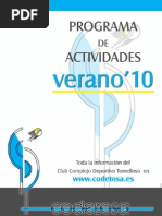 CODETOSA Programa Verano