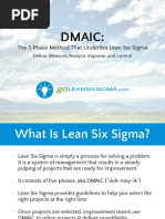 Dmaic:: The 5 Phase Method That Underlies Lean Six Sigma