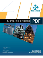 Lista Productos Insertec