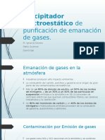 Precipitador Electroestático de Purificación de Emanación de Gases