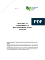 Paracetamol Use Dec 2008