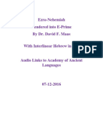 Ezra-Nehemiah in IPA With Interlinear Hebrew in IPA 