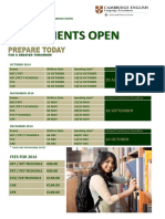 Oct Dec2014 Examdates