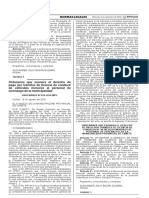 Ordenanza Que Exonera El Derecho de Pago Por Trámites de Licencia de Conducir de Vehículos Menores Al Personal de Serenazgo de La Municipalidad