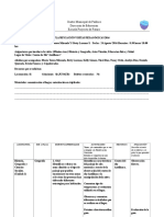 Pauta de Planificacion Salida Pedagogica 3°años