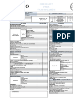 Checklist para Tractocamion