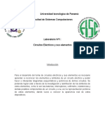 Informe 1: Circuitos Eléctricos y Sus Elementos Utp Panama