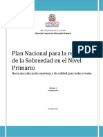 Plan Nacional Reducción Sobreedad Módulo 1 Revisado