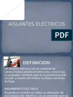 Resumen Aislantes Eléctricos