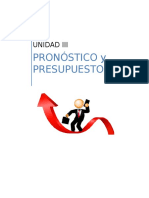 Pronóstico y Presupuestos