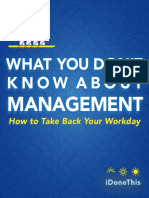 What You Dont Know About Management